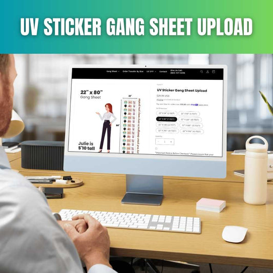 UV Sticker Gang Sheet Upload