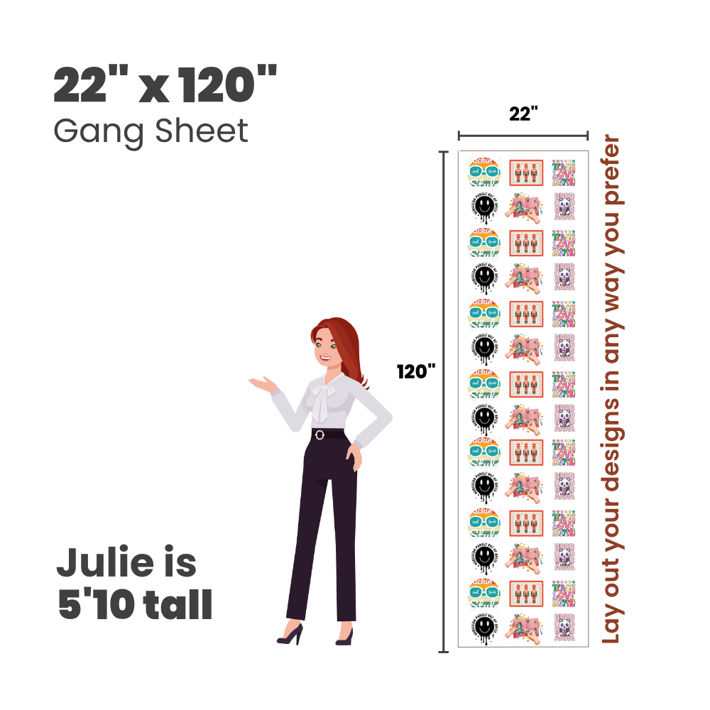 DTF Gang Sheet Upload