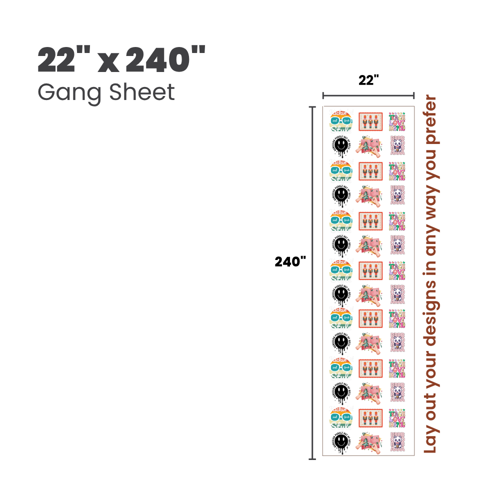 DTF Gang Sheet Upload