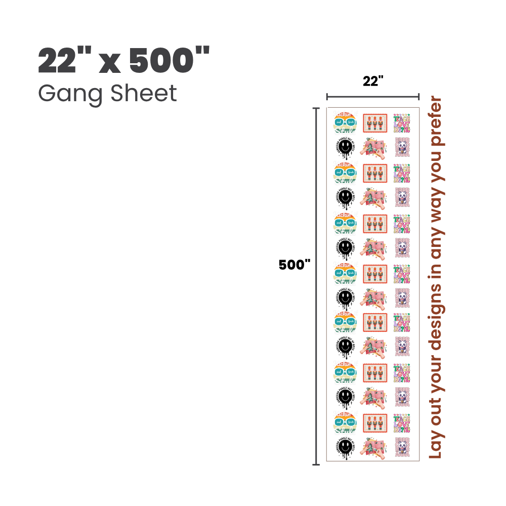 DTF Gang Sheet Upload